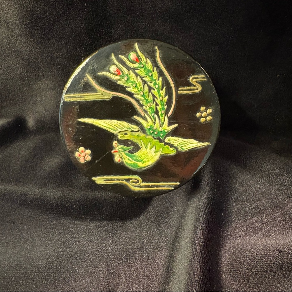 Black Laquer Trinket Box
